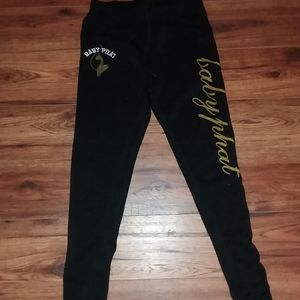 Black Baby Phat Joggers